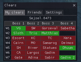clears